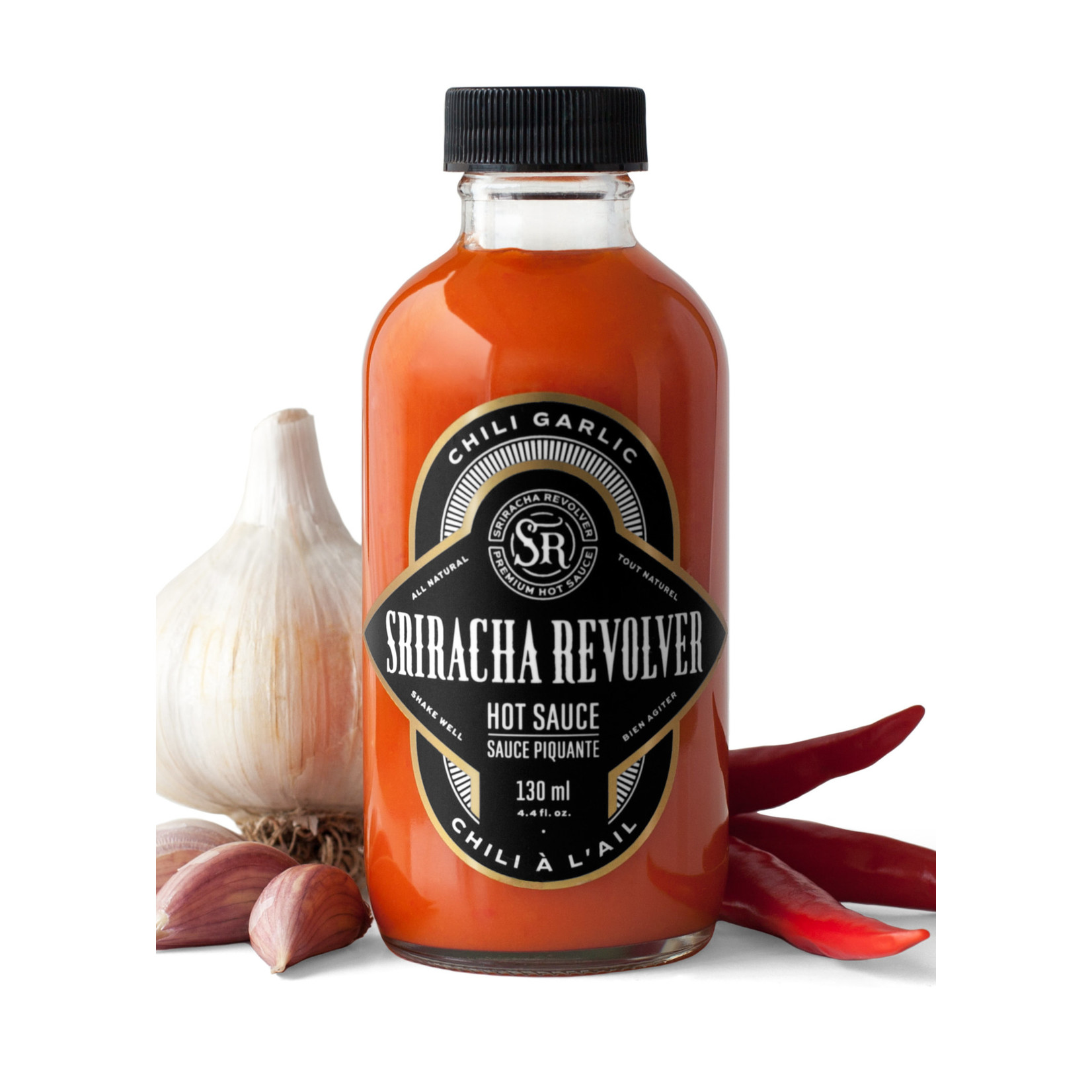 Sriracha Revolver Hot Sauce Inc. Chili Garlic Hot Sauce