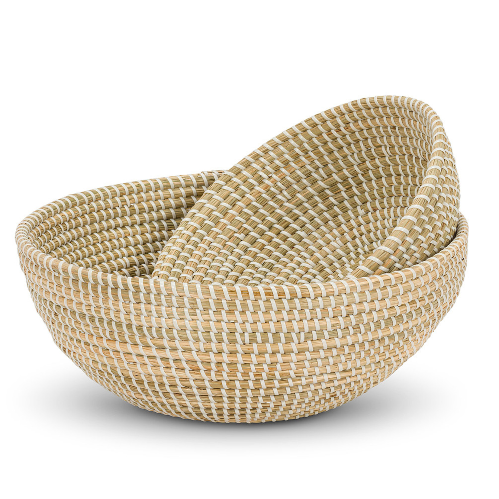 Abbott Hand Woven Rattan Bowl - 12"D