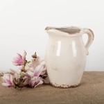 Forpost Trade Ceramic Antiqued Pitcher Vase