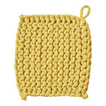 Crochet Pot holder - Yellow