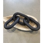 Mud Pie Black Wood Links