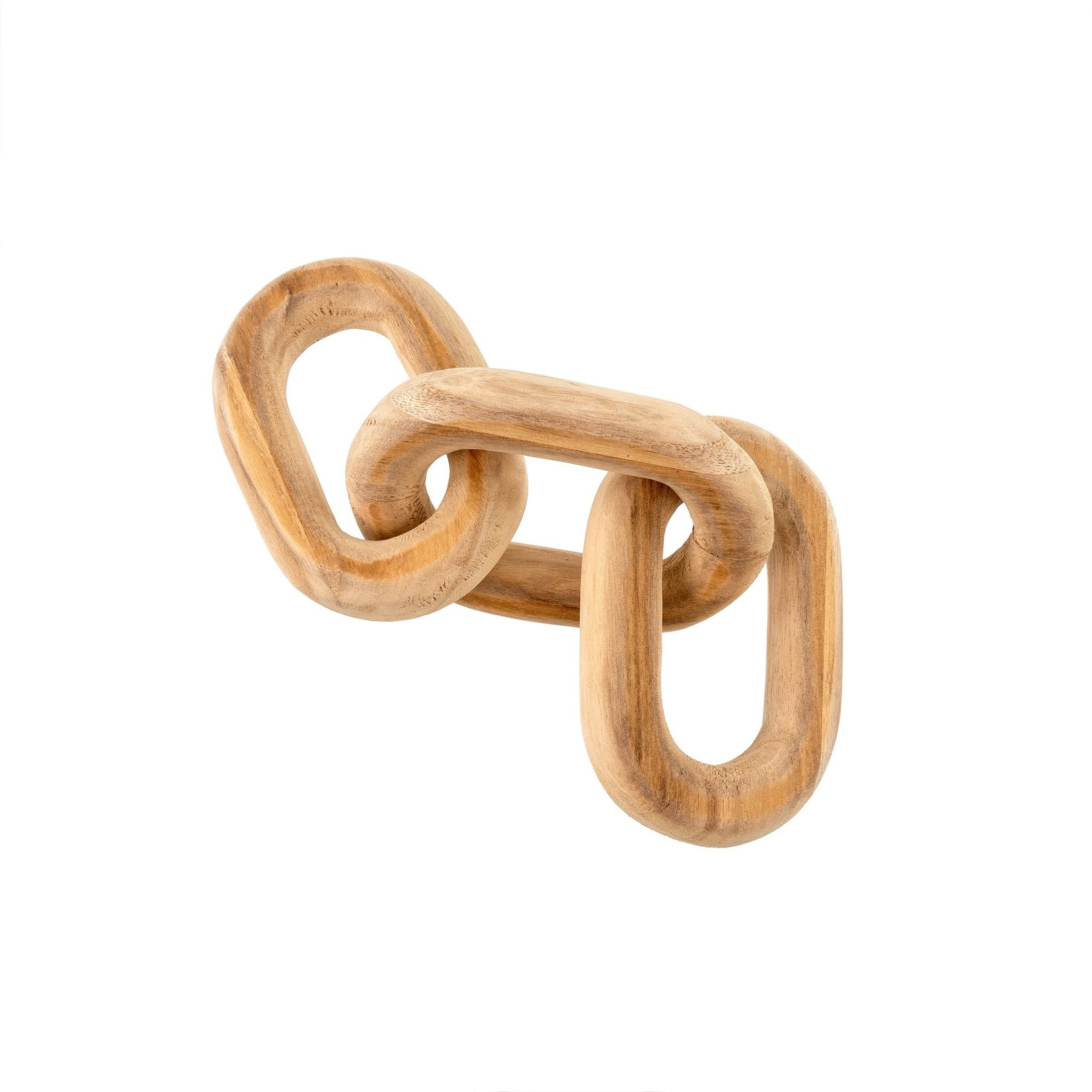 Indaba Wooden Chain Links - Natural