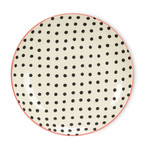 Abbott Polka Dot Plate - 8"