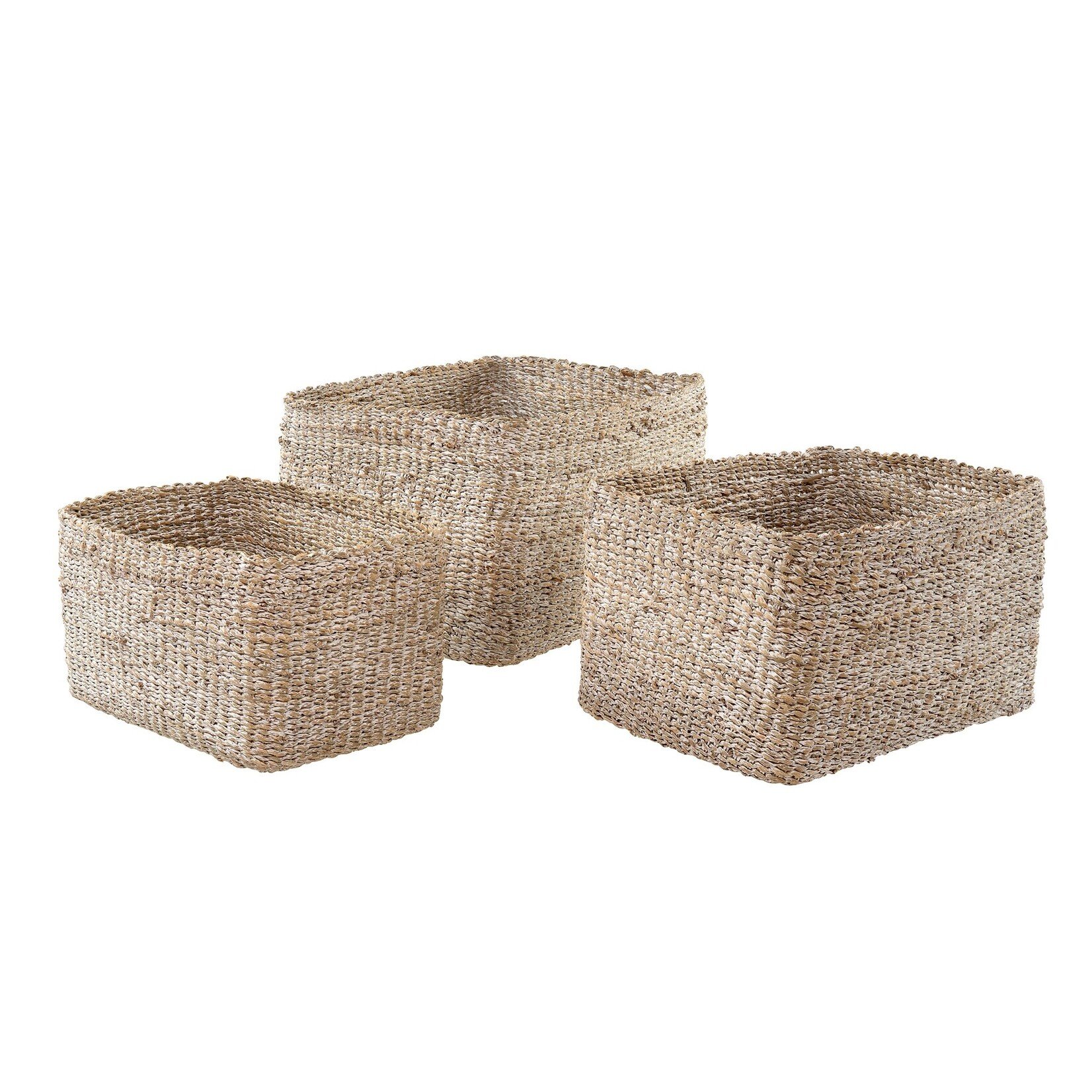 Indaba Shorebreak Woven Basket - Small