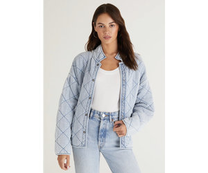 Maya Knit Denim Jacket - Home, Garden 