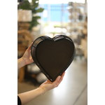 Rosha Living Black Wire Heart Tray - Large
