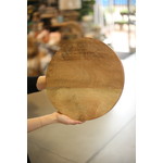 Rosha Living Prunus Round Cutting Board - large - 14"D