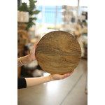 Rosha Living Prunus Round Cutting Board - small - 12"D