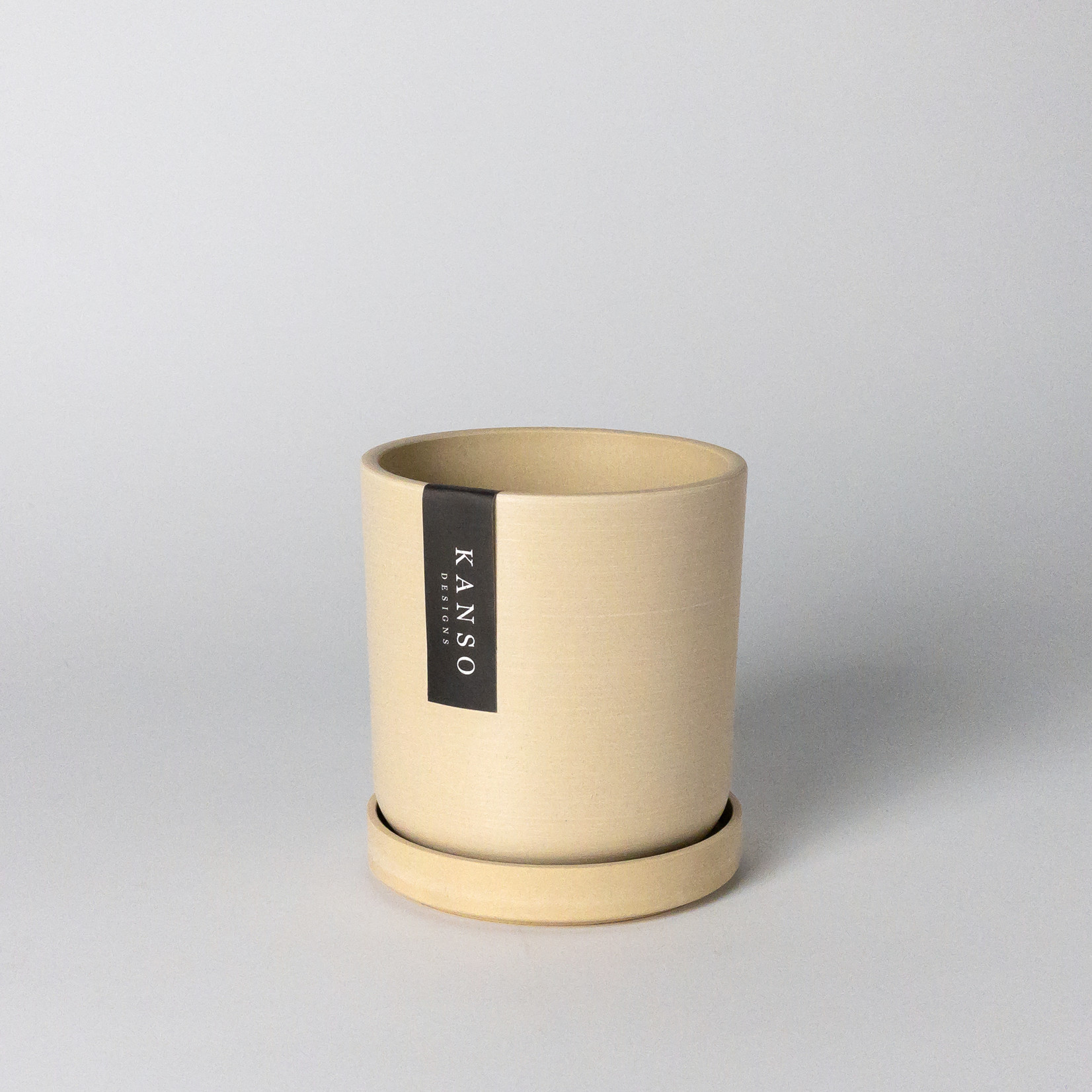 Kanso Designs 4" Tatami Pot w/Saucer