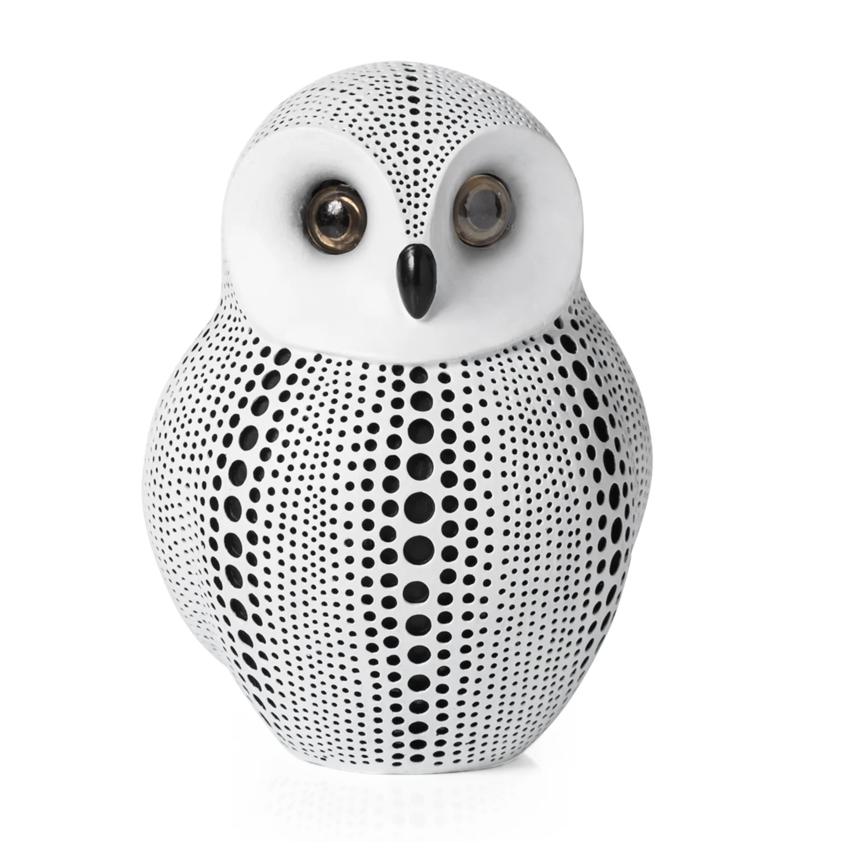 Torre & Tagus Dotted Owl - White