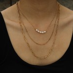 Hackney Nine Marli Pearl Triple Layer Necklace