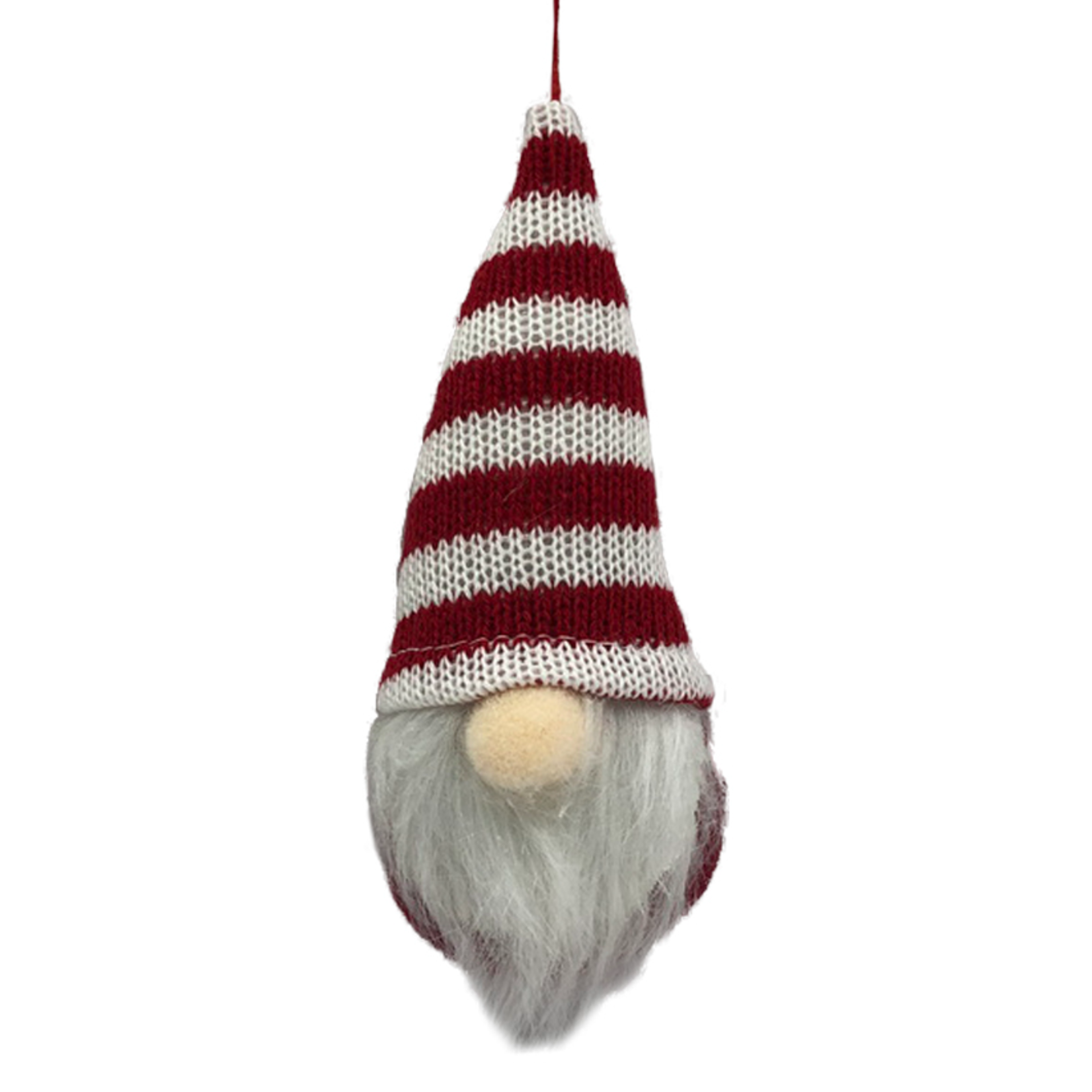 Christmas Forever 6" Plush Gnome Red/White Stripe Hat