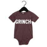 Portage and Main Grinch Bodysuit - Maroon - 12/18M