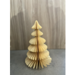 Creative Coop Paper Honeycomb Tree - 6" - Yellow