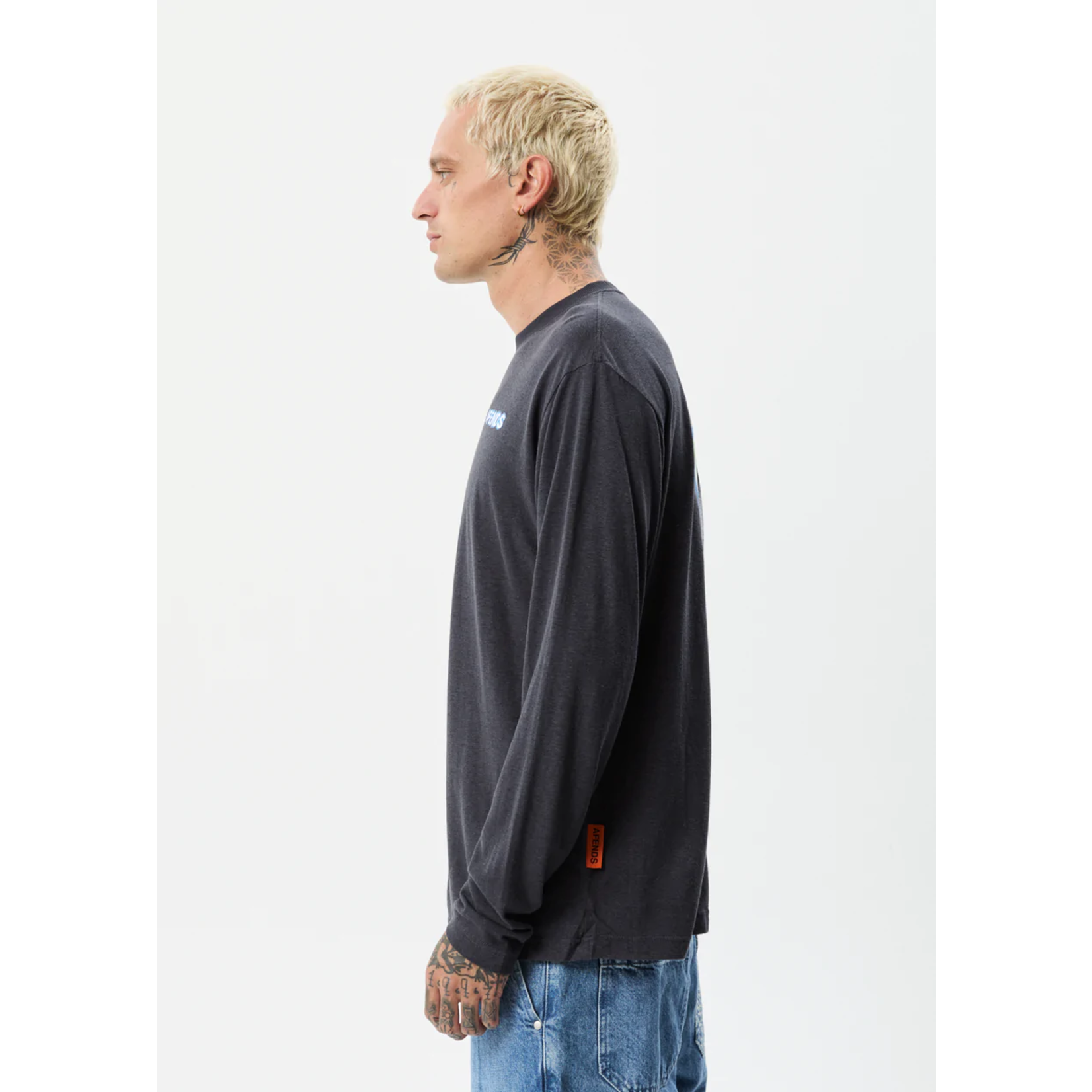 Afends Cosmic Hemp Long Sleeve Tee