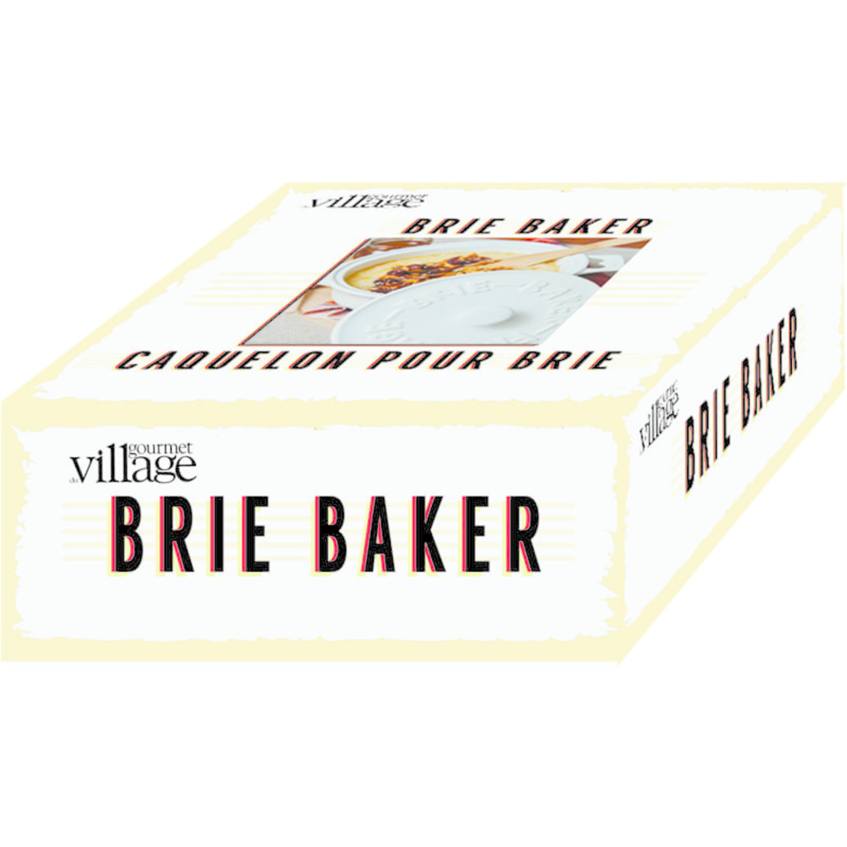 Gourmet Village White Brie Baker