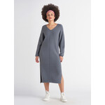 Dex V-Neck Sweater Dress