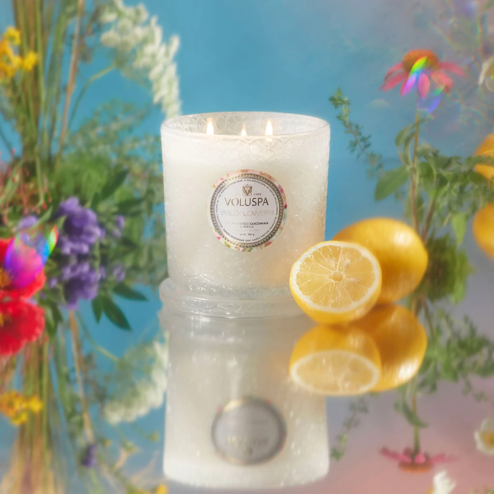 Voluspa Wildflowers Luxe Candle