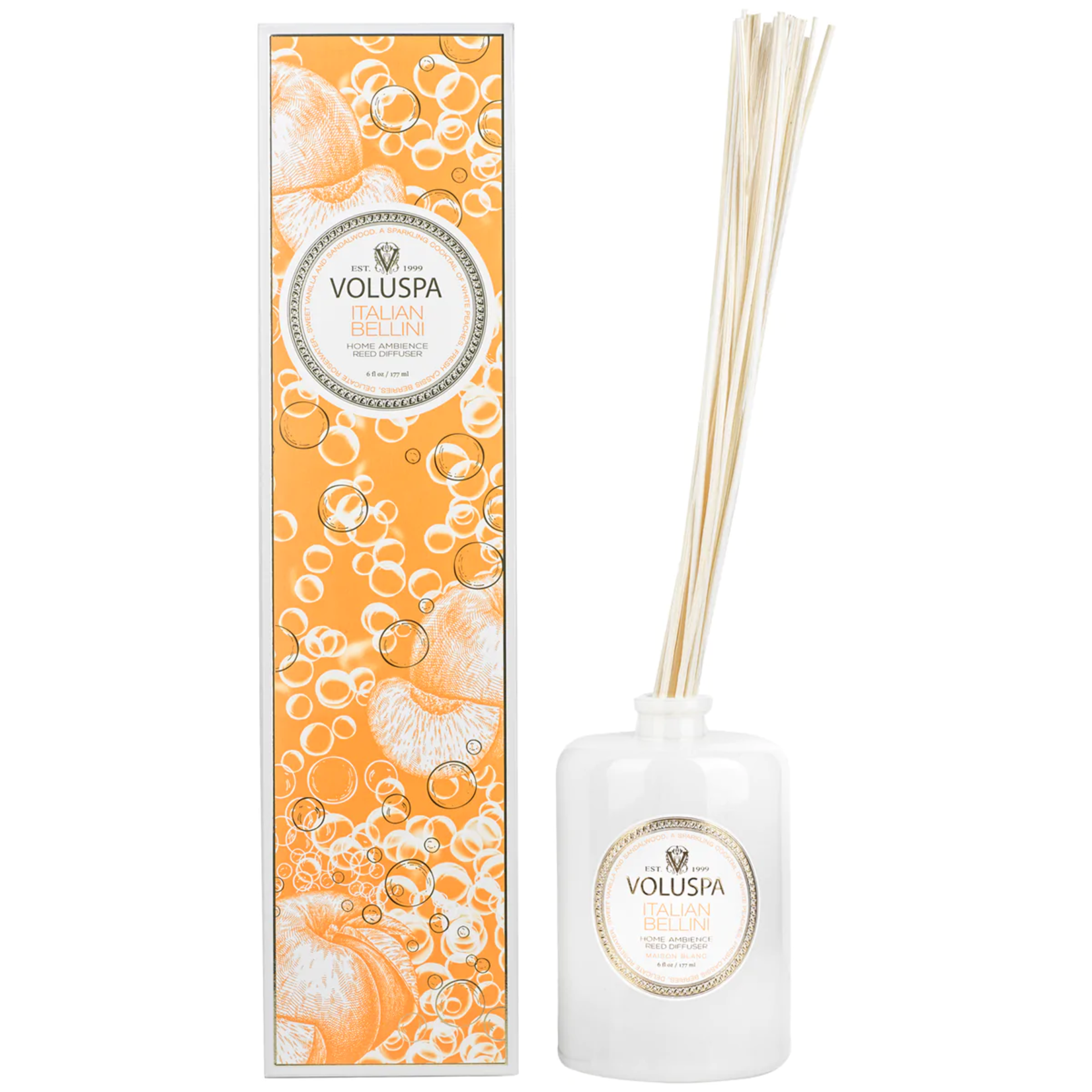 Voluspa Italian Bellini Reed Diffuser - 6.5oz