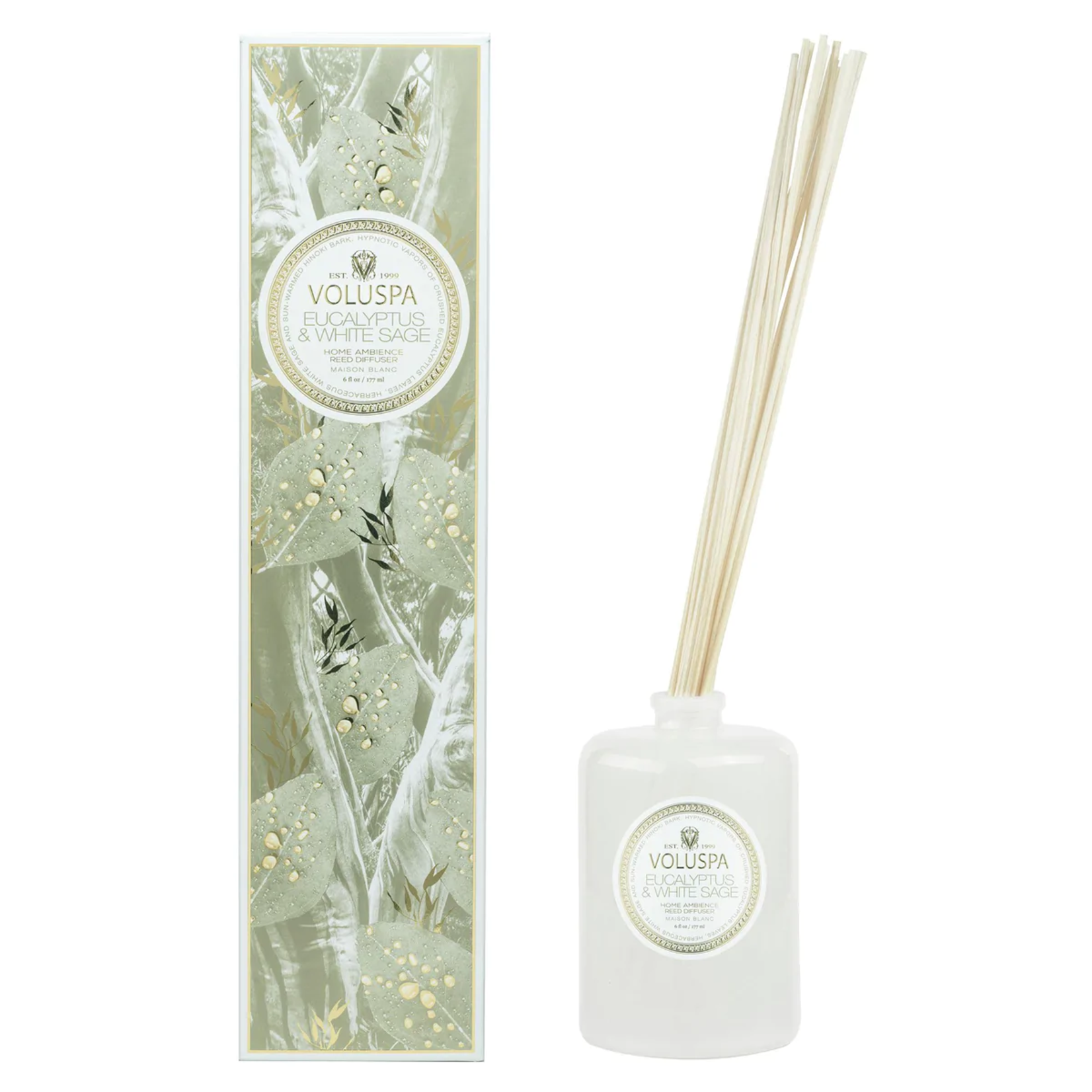 Voluspa Eucalyptus Reed Diffuser - 6.5oz