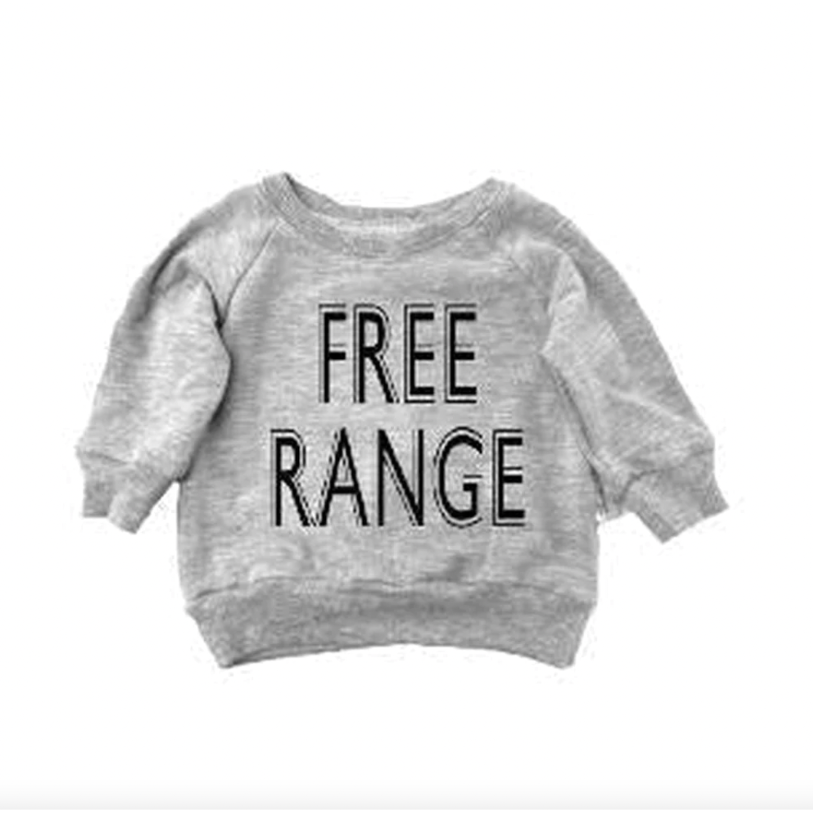 Portage and Main Free Range Grey Sweatshirt