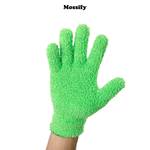 Mossify Microfiber Leaf Shining Gloves - 1 pair