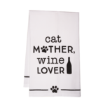 CBK Ganz Cat Mother Tea Towel