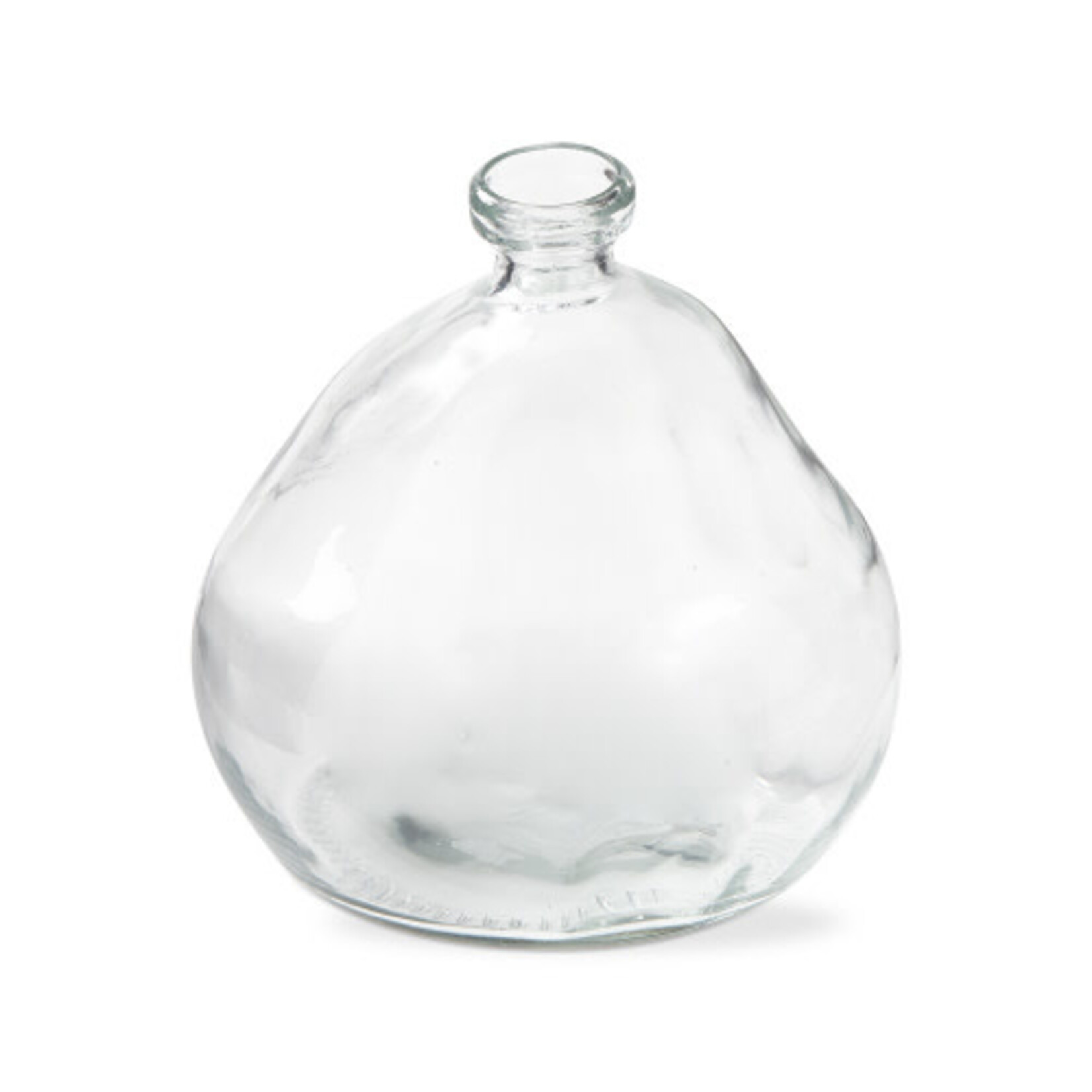 Pismo Recycled Clear Short Vase - 7"x6.7"