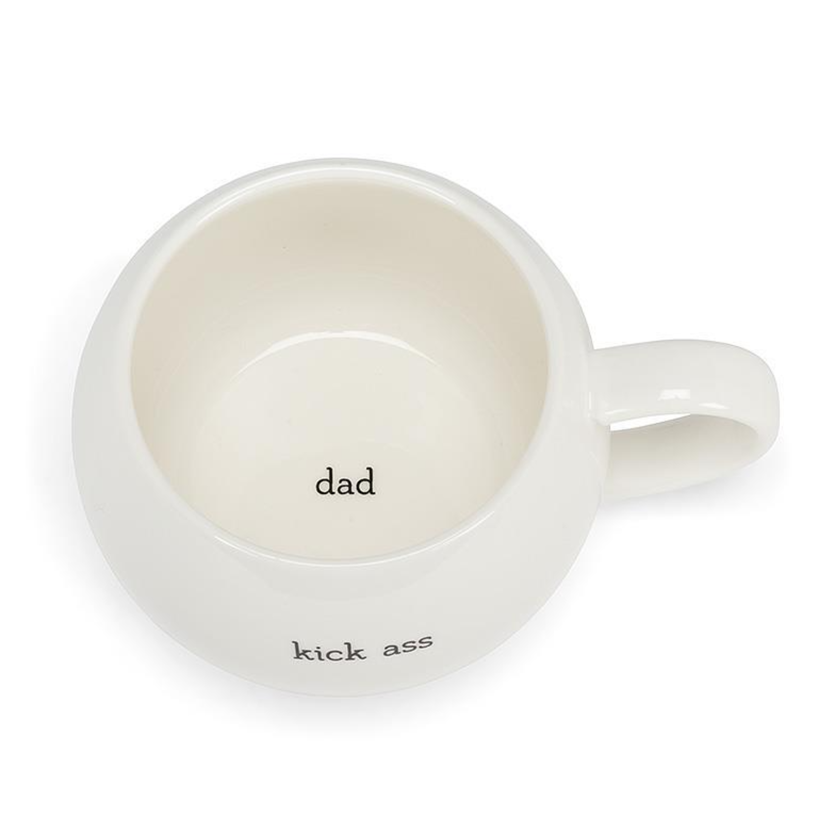 Abbott Kick Ass Dad Ball Mug