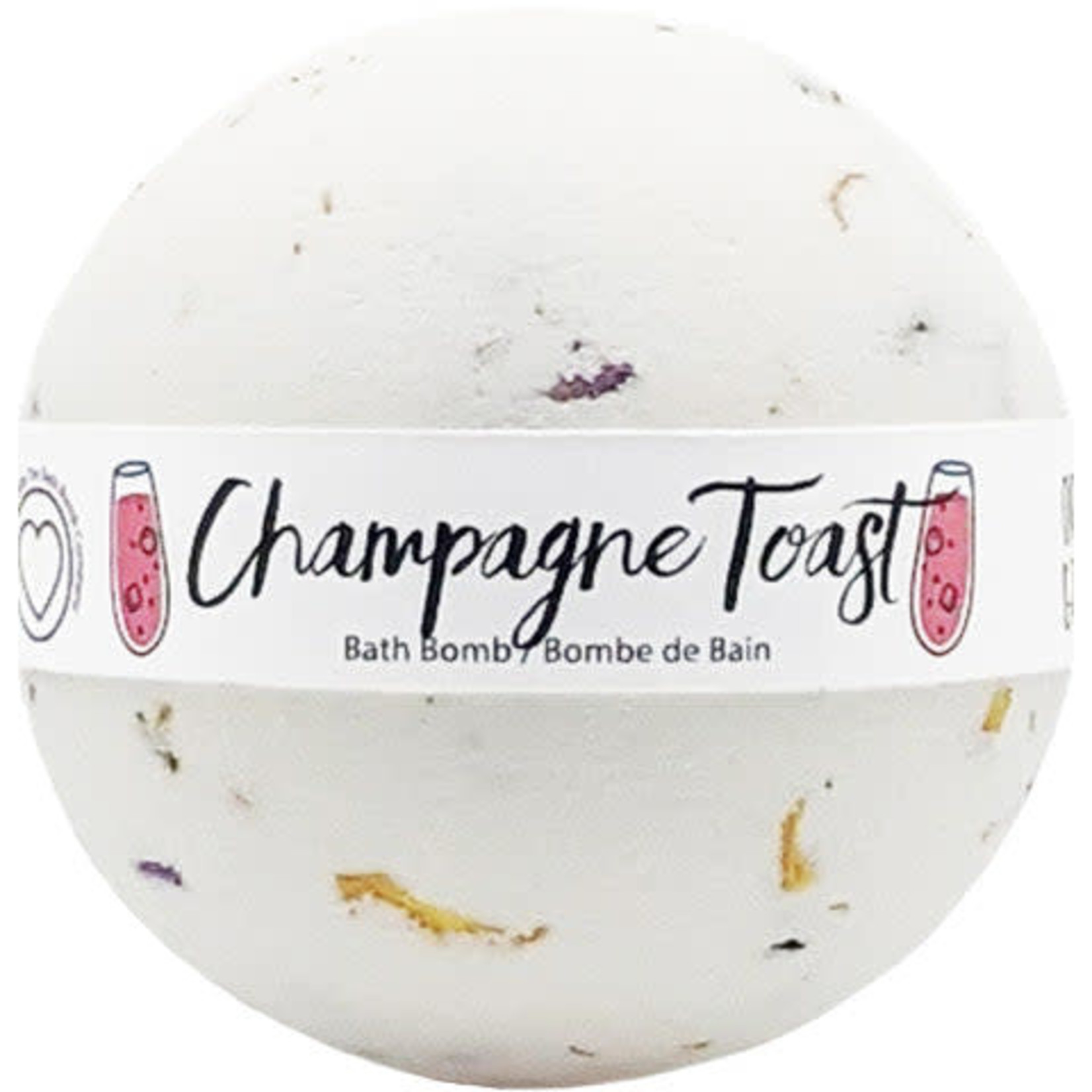 The Bath Bomb Champagne Toast Bath Bomb
