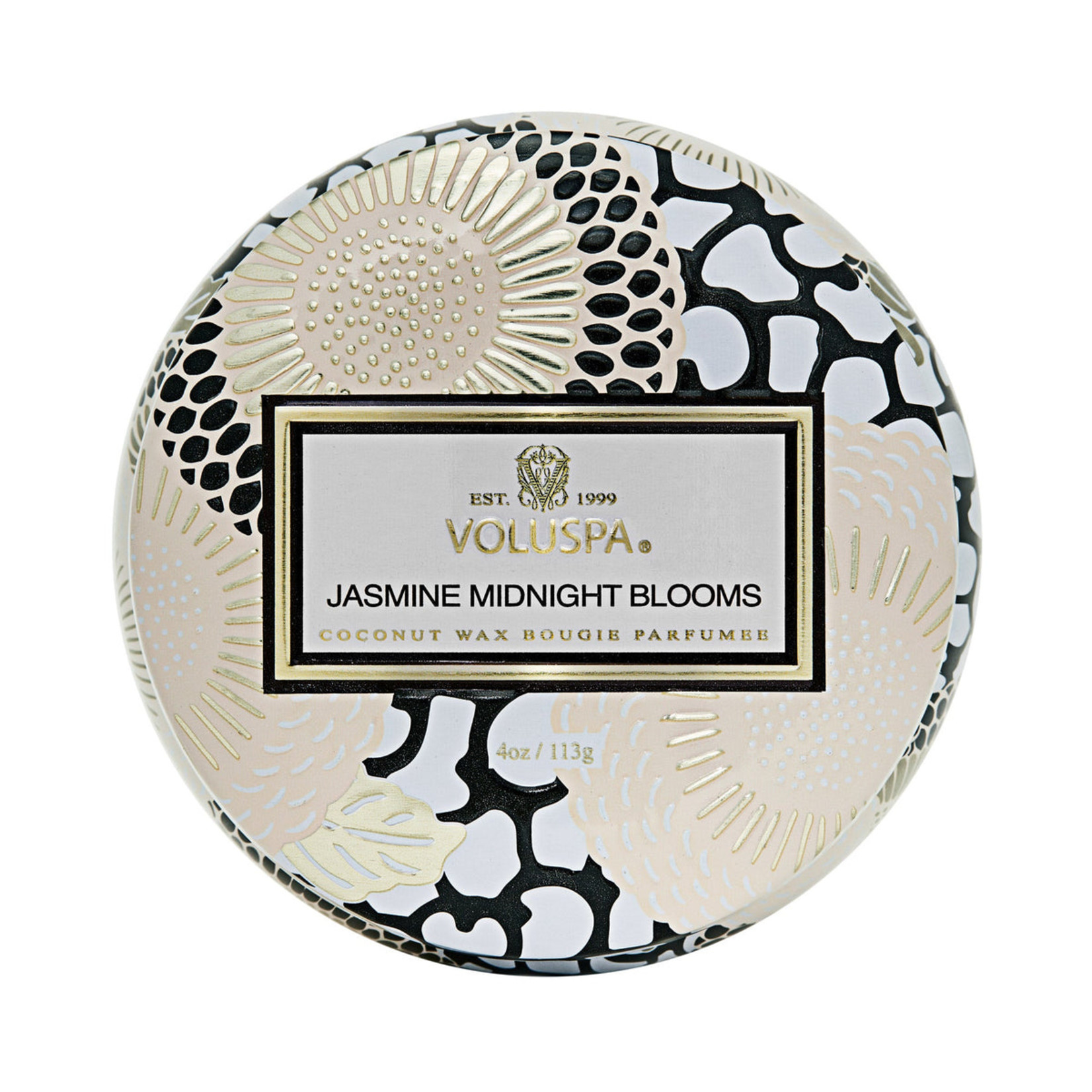 Voluspa Jasmine Midnight Blooms Mini Tin