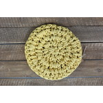 Mud Pie Mustard Knotted Trivet