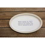 Mud Pie Gather Round Plate