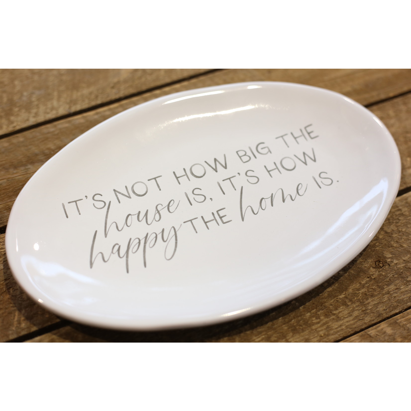 Mud Pie Happy Home Sentiment Tray