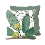 Green Leaf Outdoor Cushion