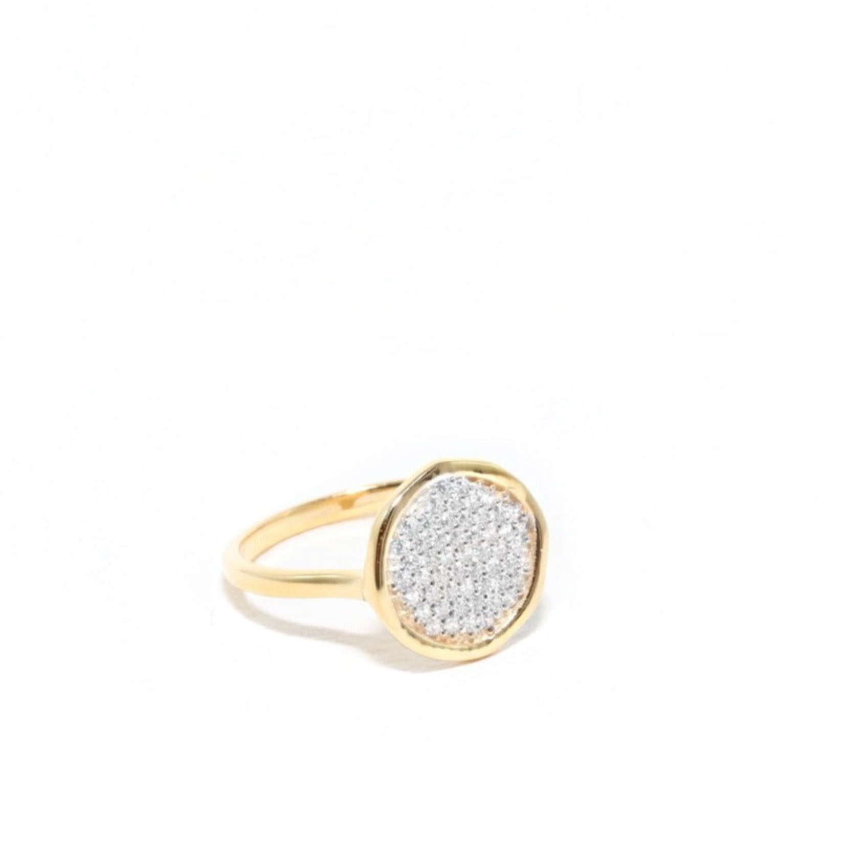 Lolo Jewellery Claire Ring - Gold - Size 7