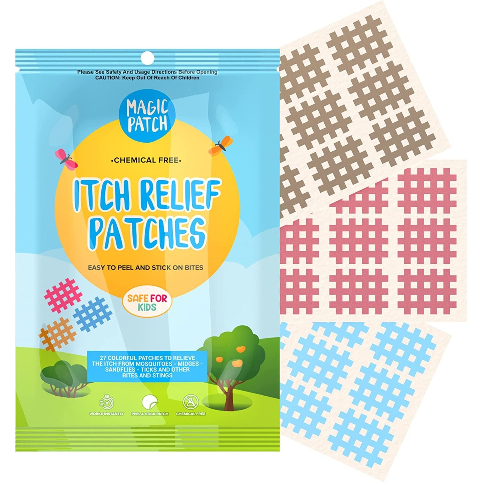 The Natural Patch MagicPatch Itch Relief Patches