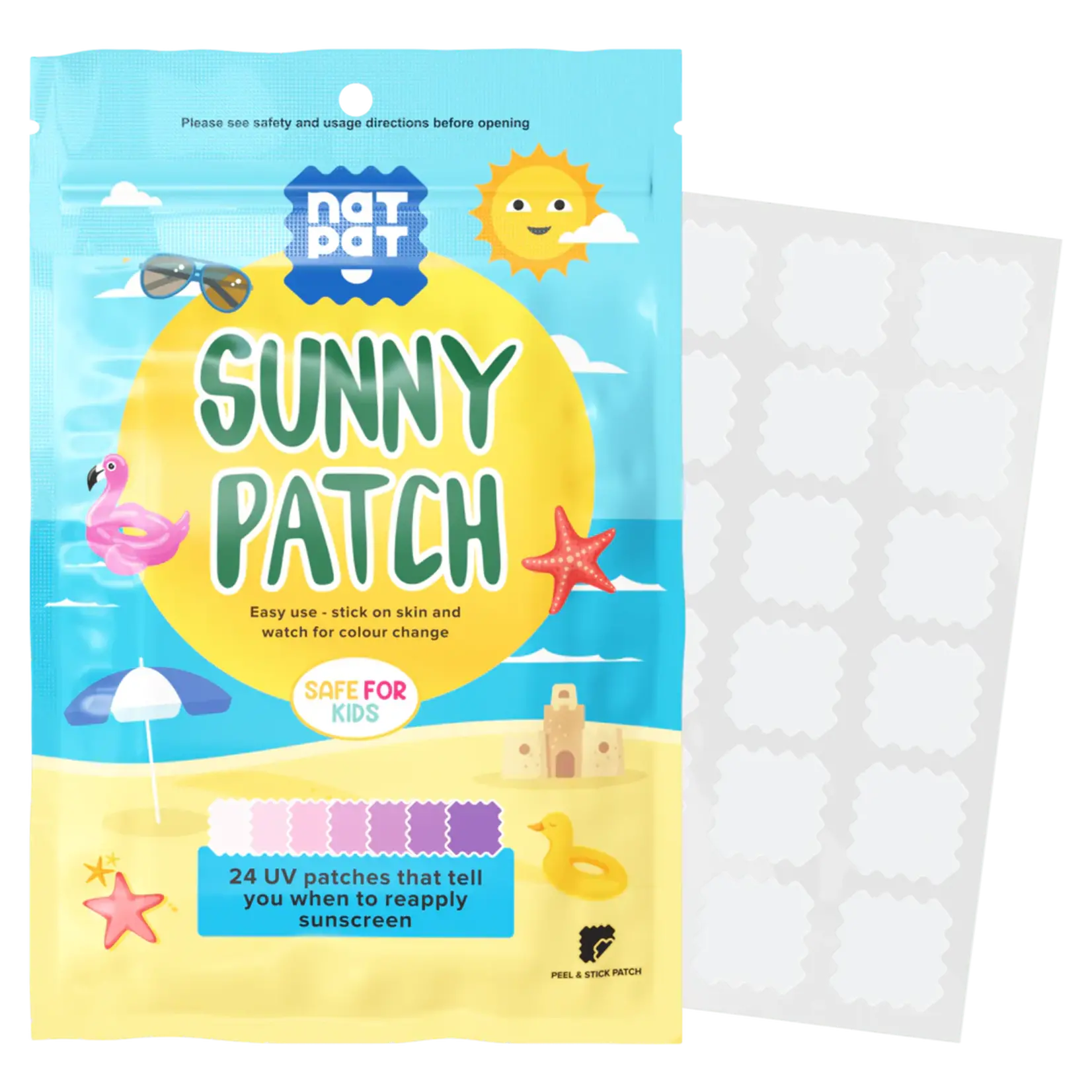 The Natural Patch SunnyPatch UV-Detecting Patch