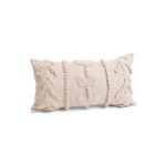 Pine Centre Beige Tufted Pillow