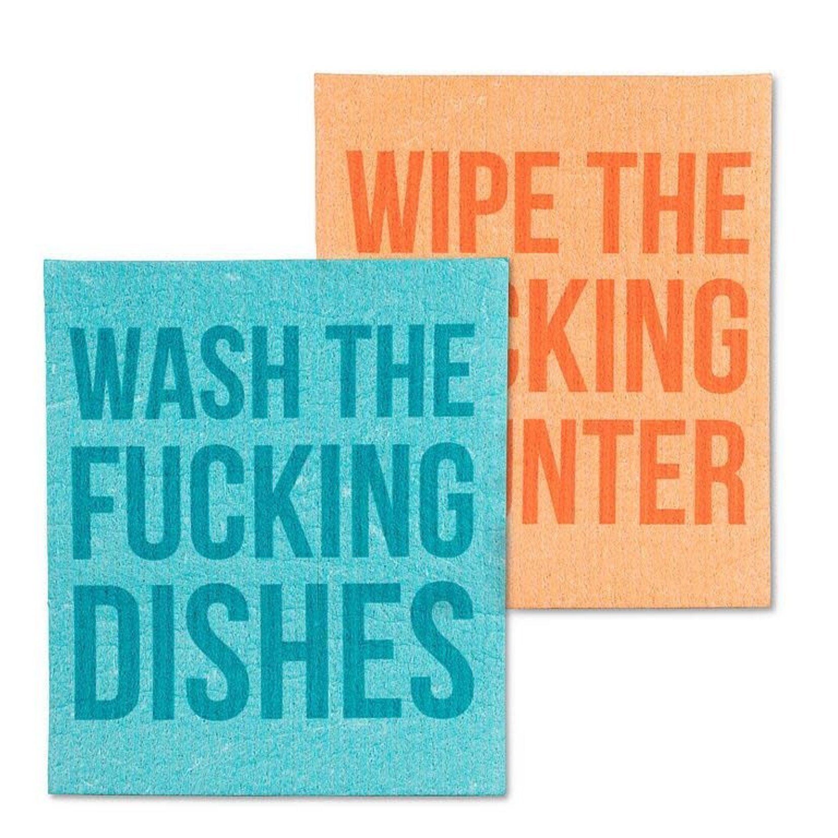 Abbott Wash The F**king Dishes Dishcloth