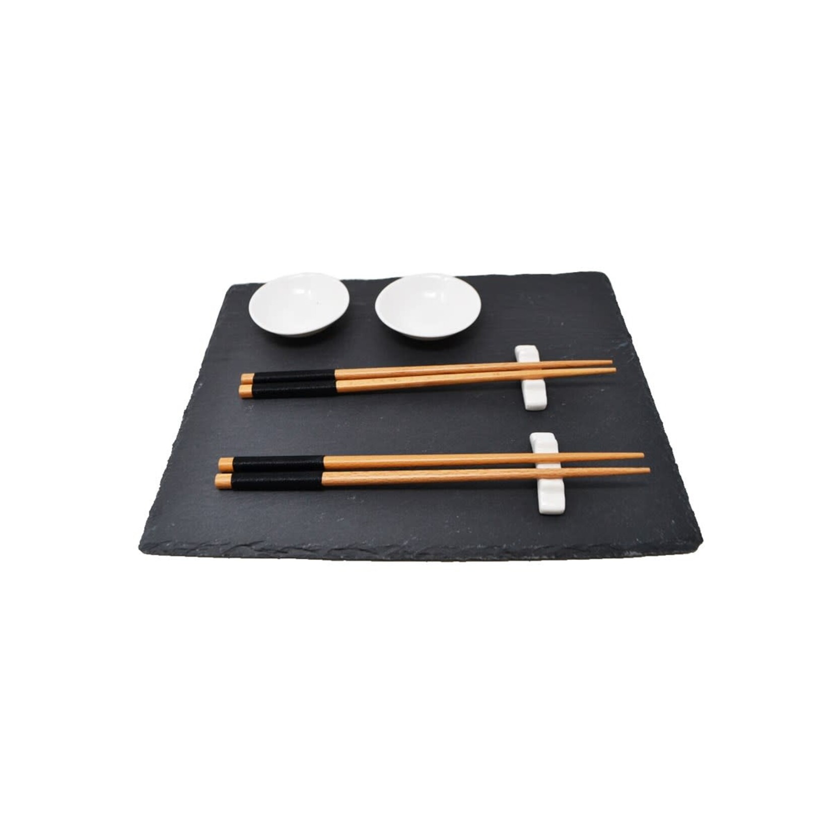 Sushi Set for Two w/Slate Board