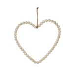 Hanging Beaded Heart