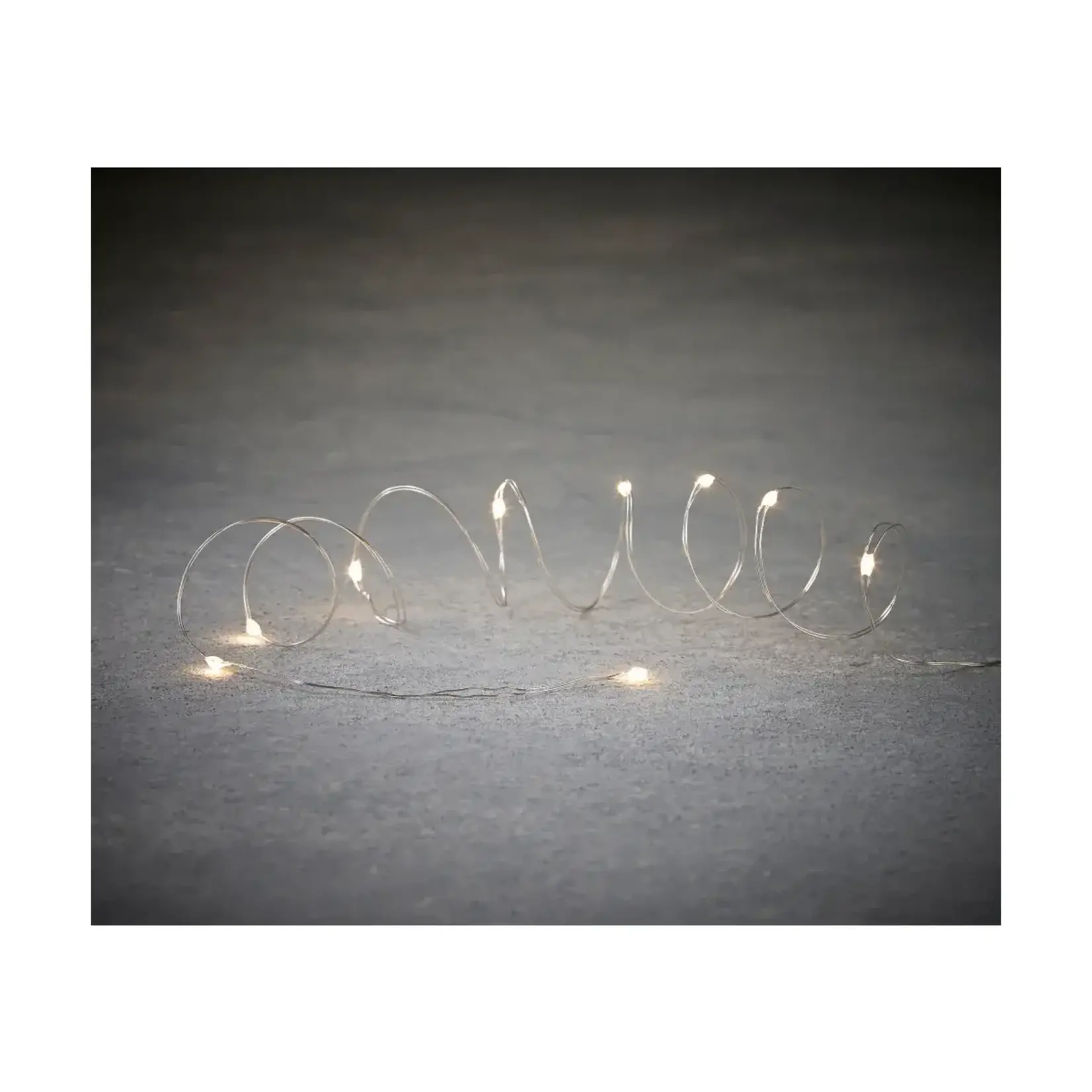 Modus Lifestyle Outdoor Silver String lights 50 LED - 16.5'