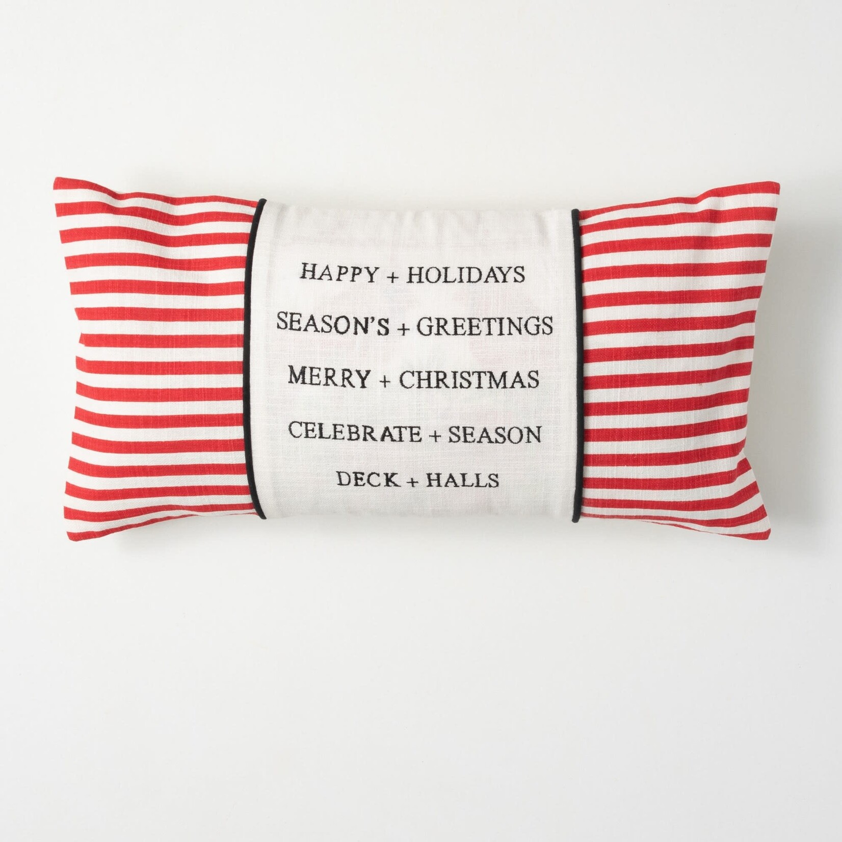 sullivan Holiday Greetings Pillow - 12"x23"