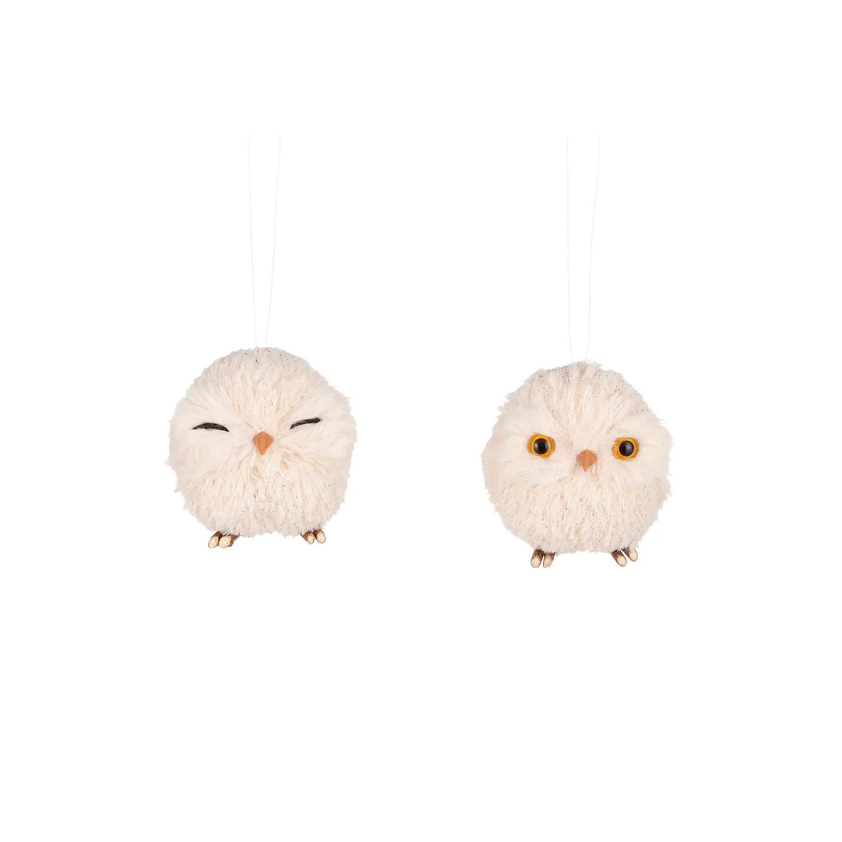Modus Lifestyle White Owl Ornament
