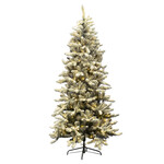Christmas Forever 7' Flocked Pine Tree w350 LED lights