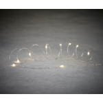 Modus Lifestyle Outdoor Silver String LED LIghts - 100L- 33'