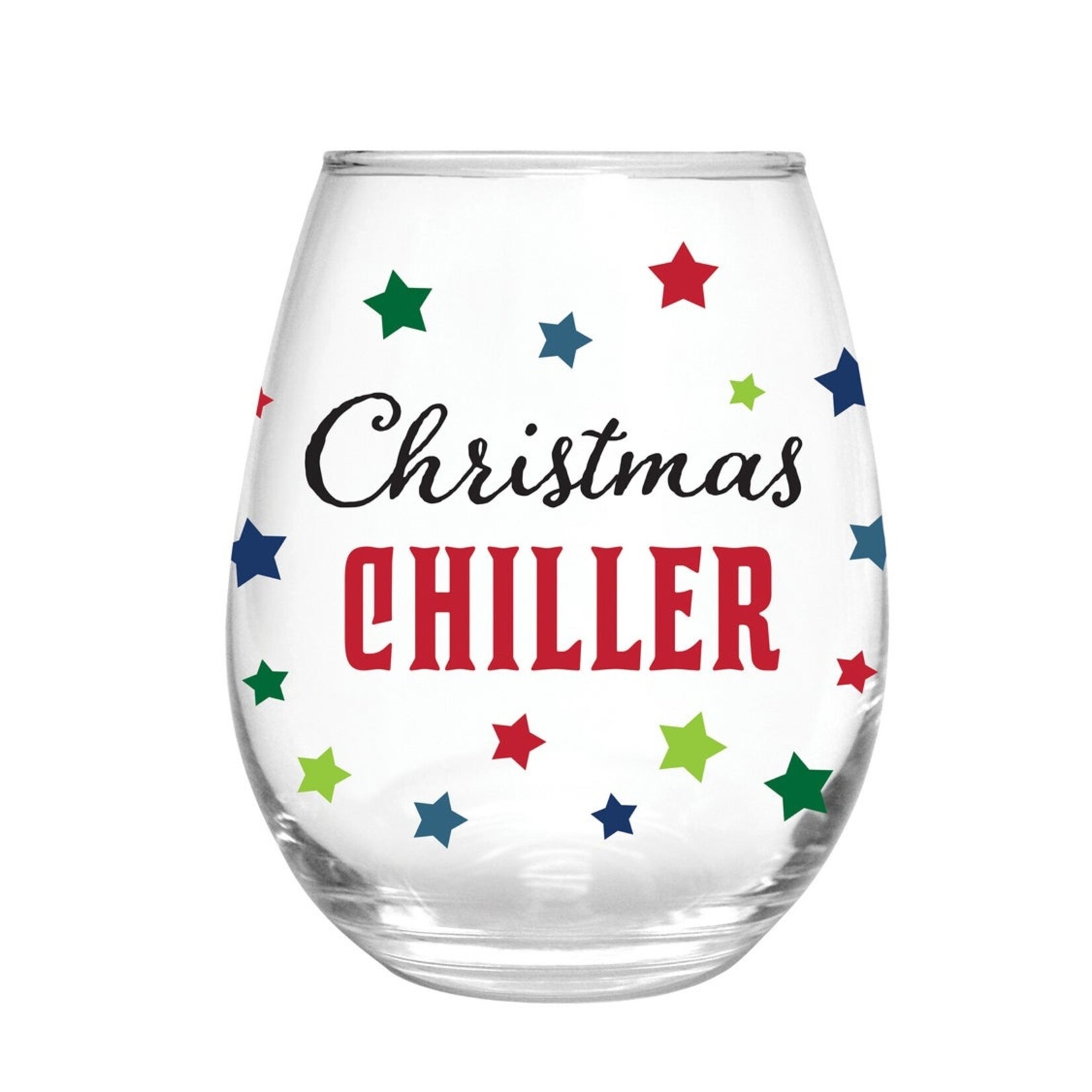 Evergreen Christmas Chiller Stemless glass w/box