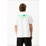 Afends The World Is Yours Recycled Retro Fit Tee