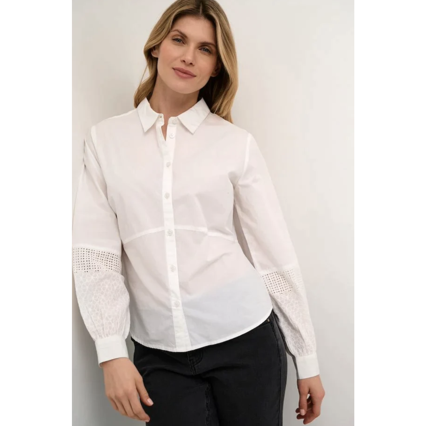 Cream Evella Shirt